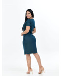 Vestido Chemise Chambret Casual Elegante com Botões.
