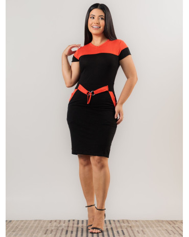 Vestido Tubinho Midi Casual e Esporte