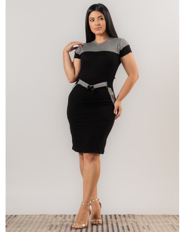 Vestido Tubinho Midi Casual e Esporte
